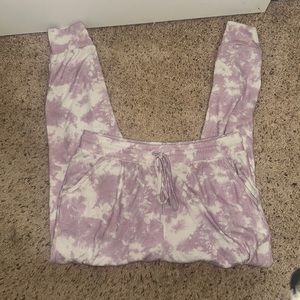 WOMENS LARGE COTTON ON BODY TIEDYE JOGGERS